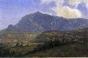 Albert Bierstadt, Indian Encampment [Indian Camp in the Mountains]